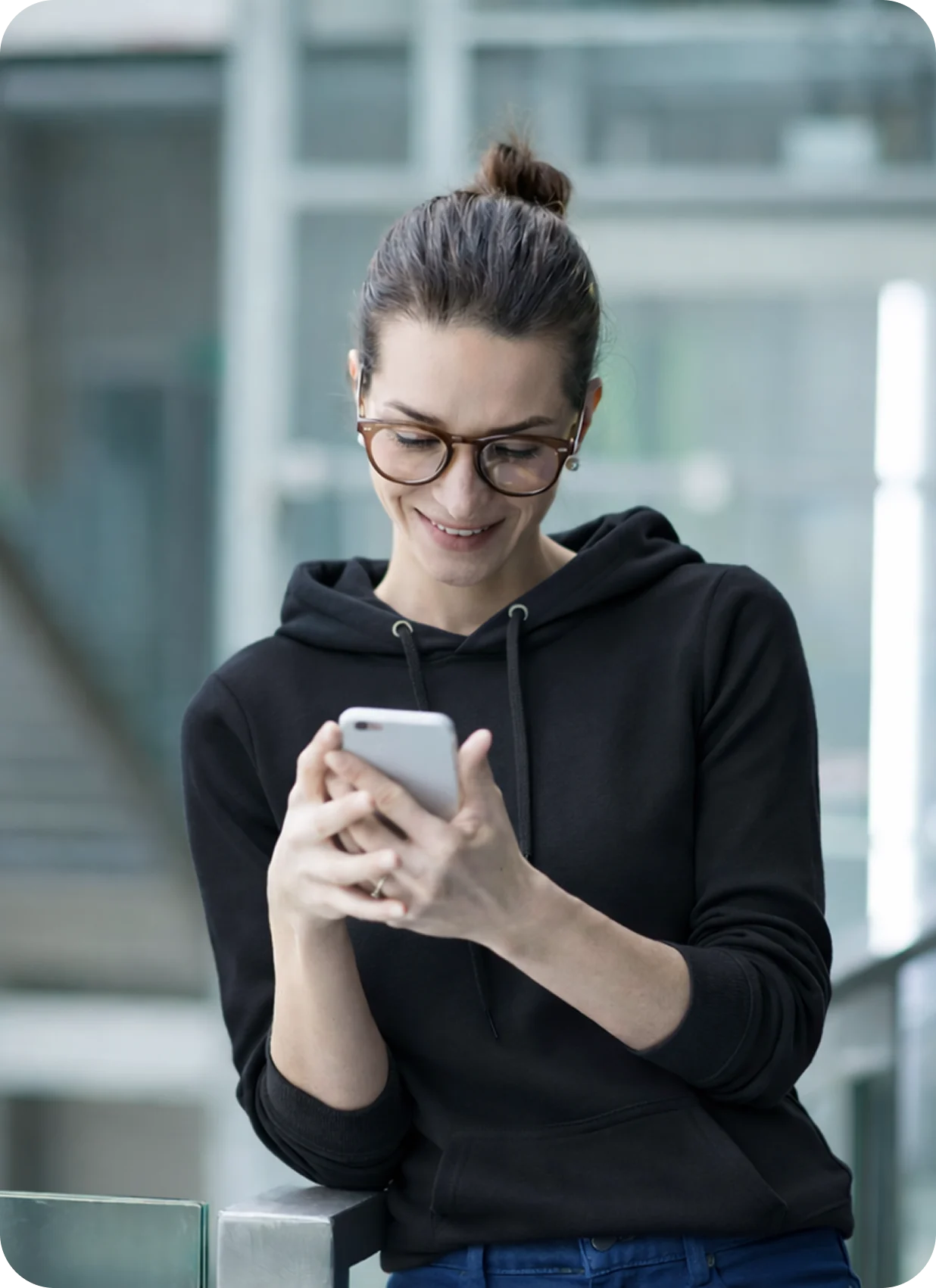 Professional using Opesync for workforce management and employee onboarding